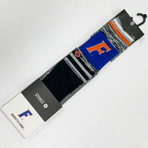 Stance X NCAA Florida Gators L Varsity Crew Socks - Picture 2 of 4